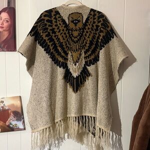 Elegant Black and Tan Cape